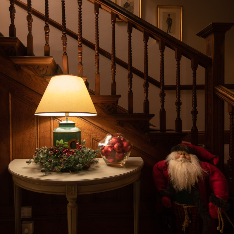 Christmas stairs