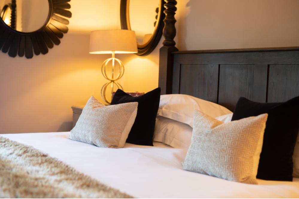 Babulous room bed closeup